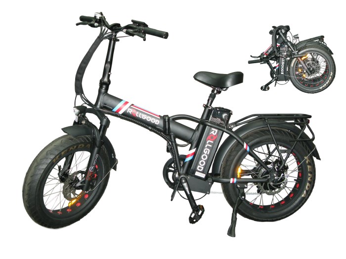 rollgood folding bike